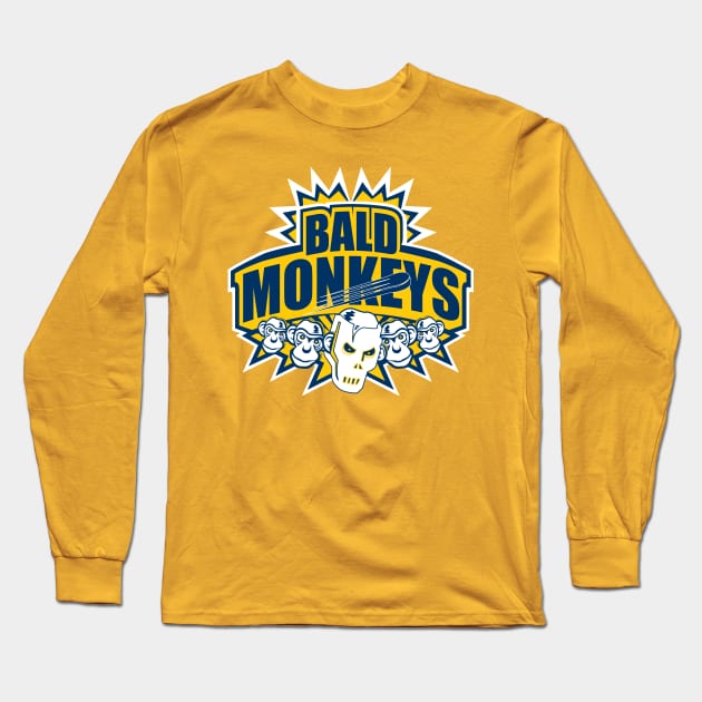 Bald Monkeys Long Sleeve T-Shirt by TBM Christopher